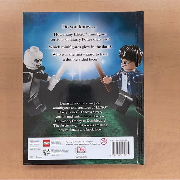 BWT HARRY POTTER LEGO MINIFIGURE BOOK - Picture 3 of 6
